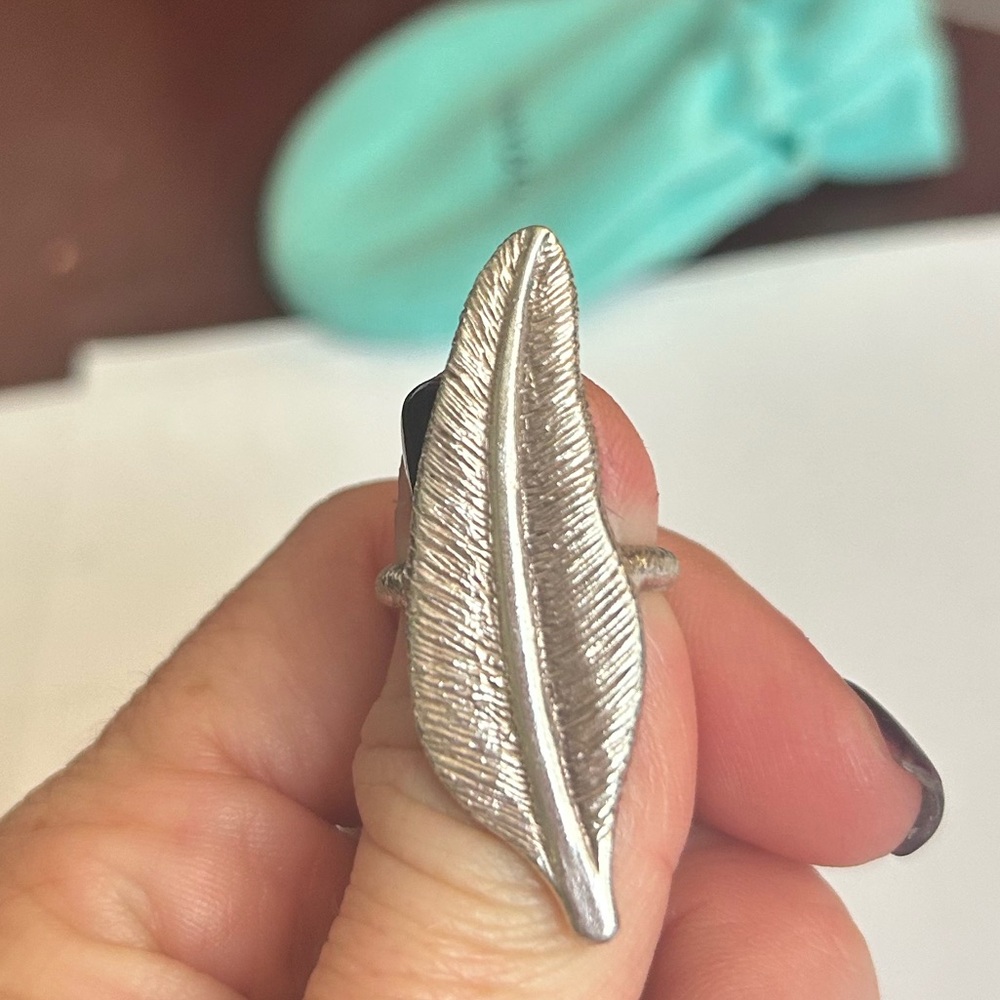 TOUS FEATHER ring size 5, 9.25